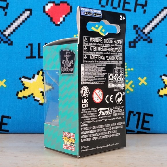 Funko PoP Disney Keychain Jack Skellington 2.5" The Nightmare Before Christmas - Picture 5 of 9